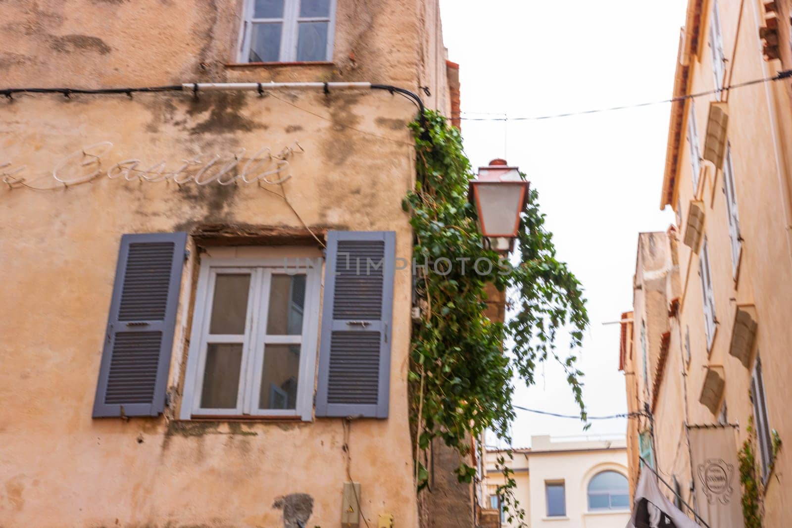 Bonifacio town, medieval citadel in Corsica Island, France