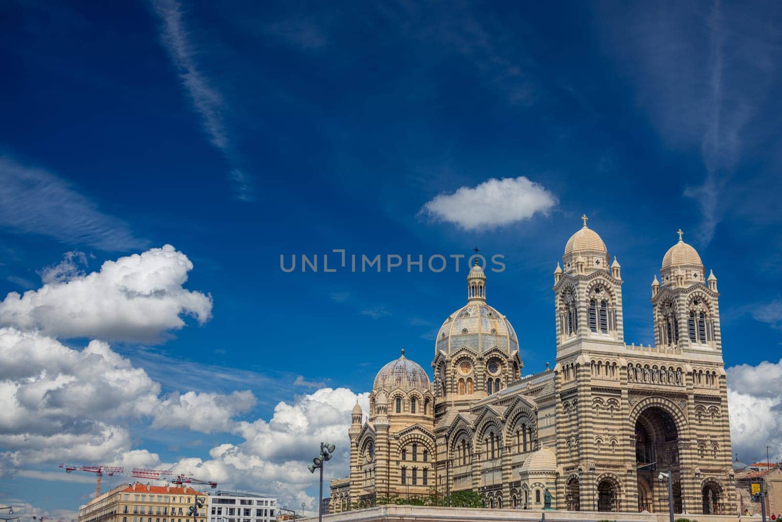 Cathedral de la Major in Marseille, France by vladispas