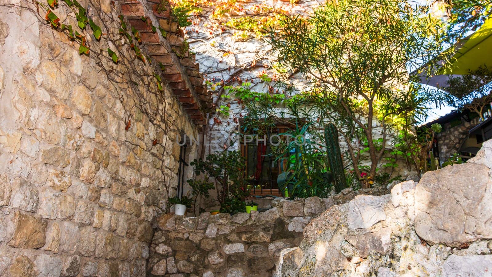 Eze village, medieval village in Provence, French Riviera