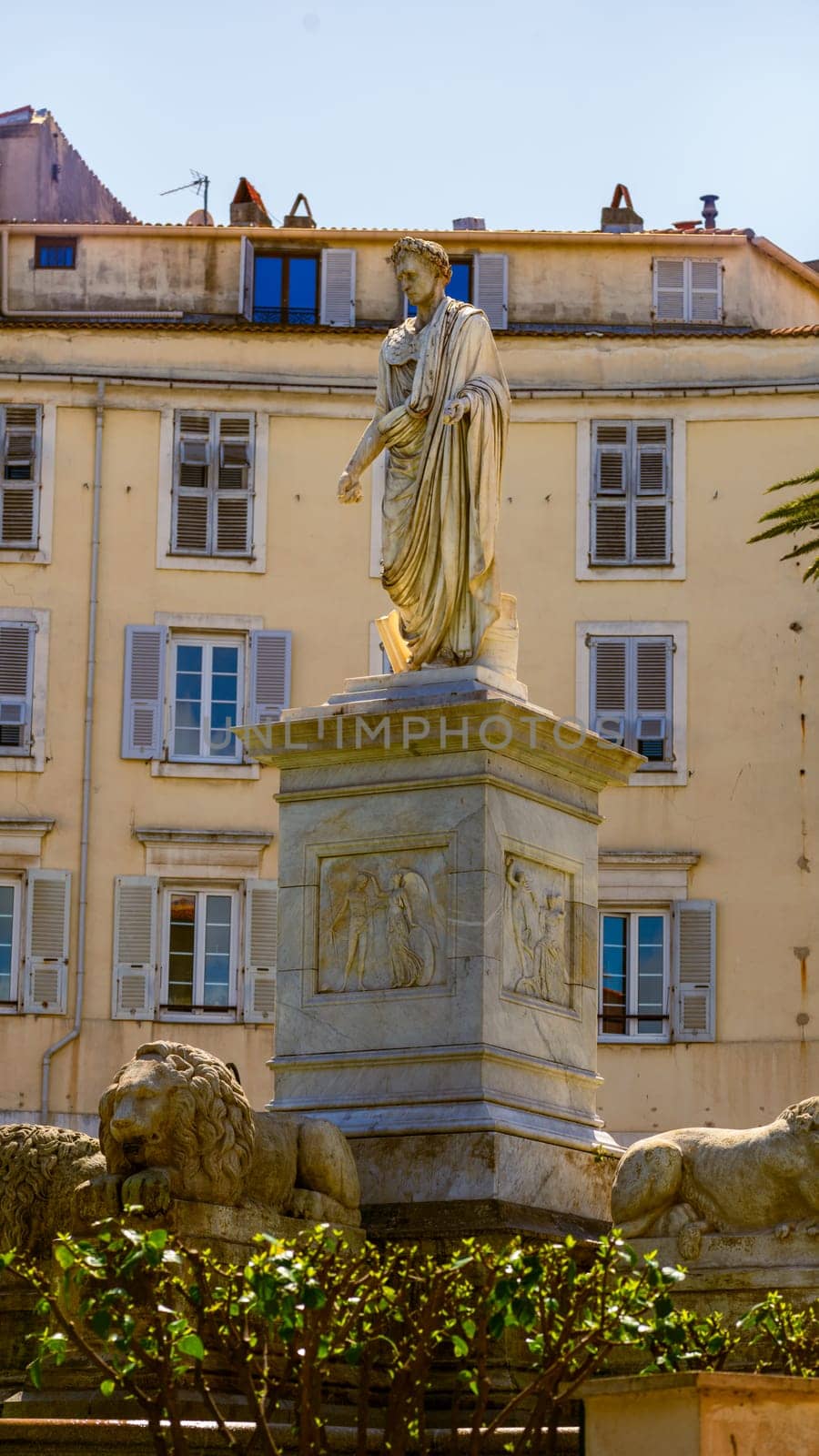 Foch Square and Bonaparte statue by vladispas