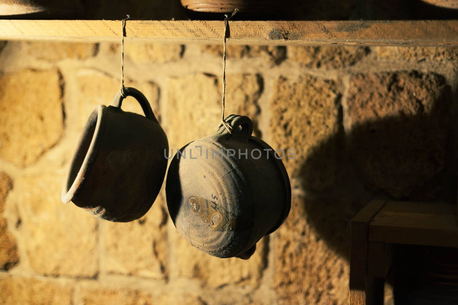 Antique kitchenware in a Middle Eastern home by gordiza