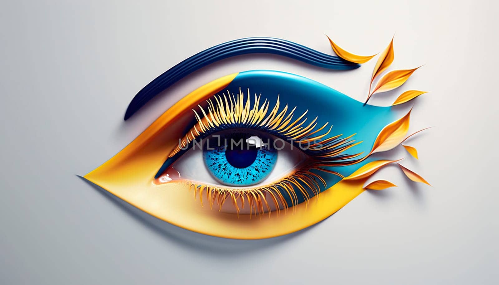 designer logo for beauty industry eyebrows eyelashes. by yanadjana