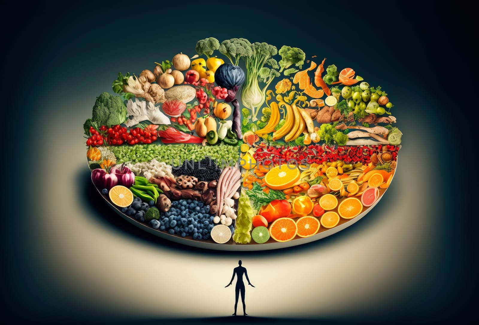 Proper nutrition of fruits and vegetables. by yanadjana
