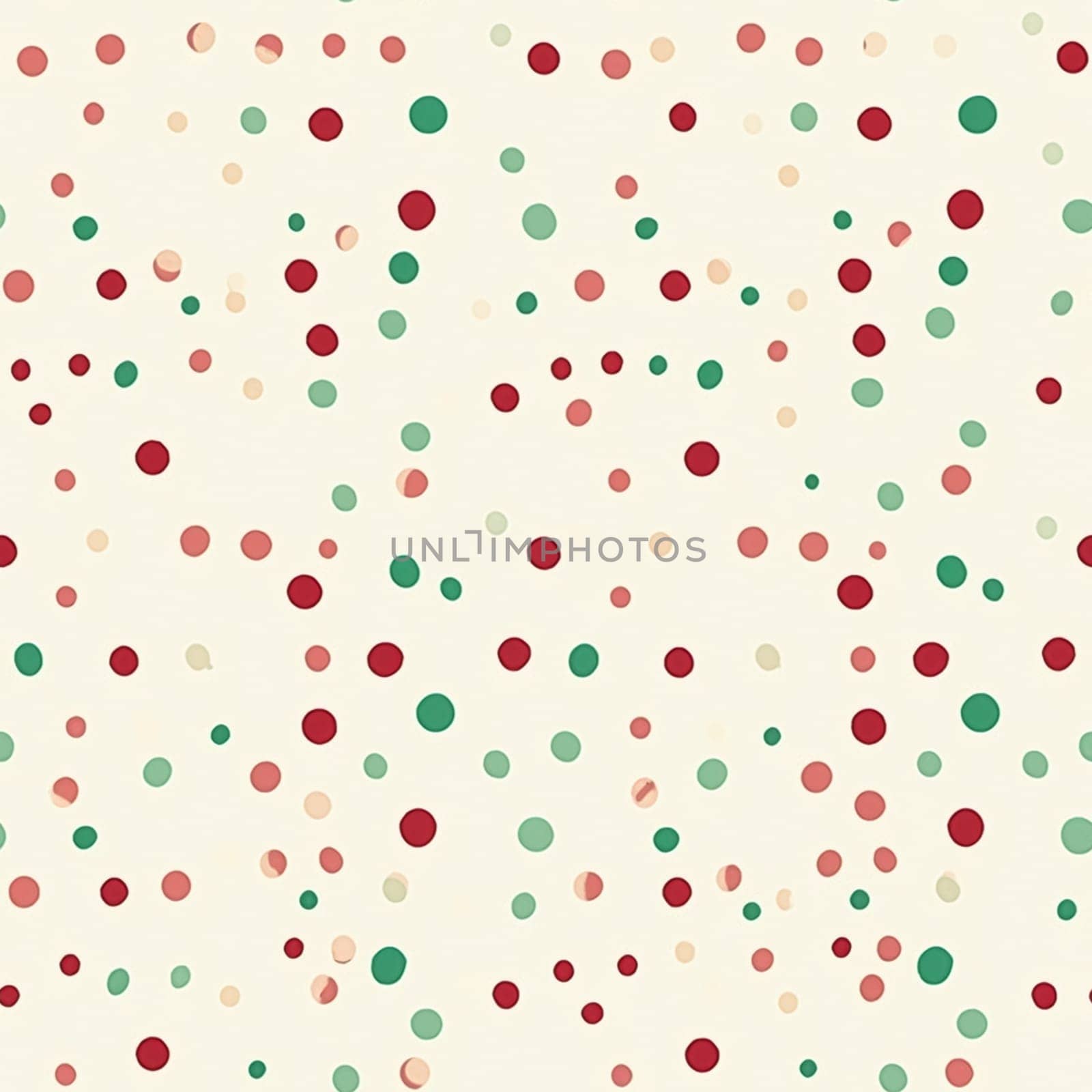 Seamless pattern, tileable polka dot country style print for minimal dotted wallpaper, wrapping paper, scrapbook, fabric and dots product design idea