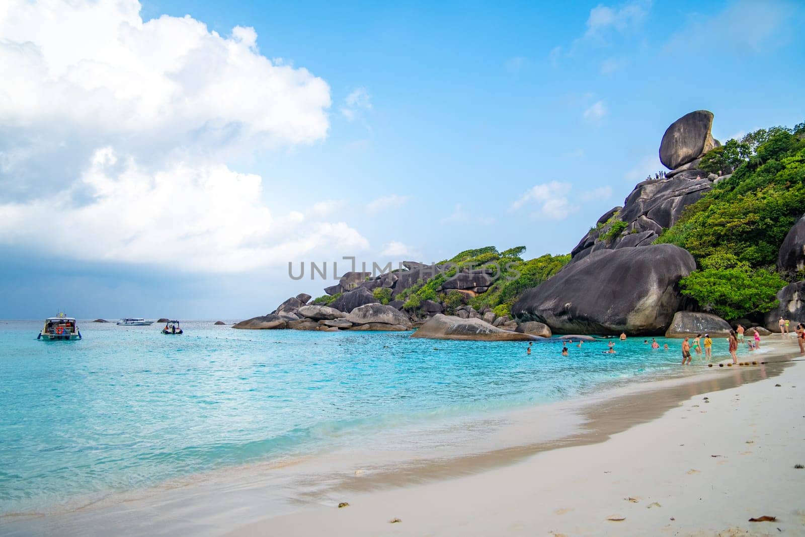 View of Similan island in Phang Nga, Thailand, south east asia