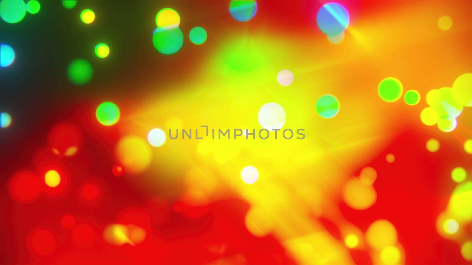 Kaleidoscope of colors made of particles and light by nolimit046