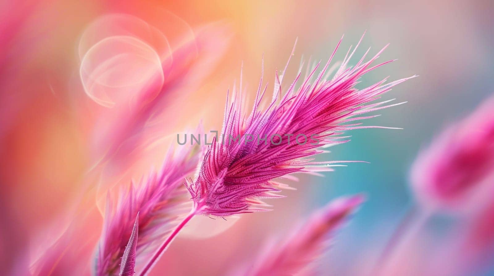 A close up of a pink flower with blurry background