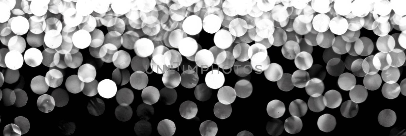 A black and white photo of a bunch of circles