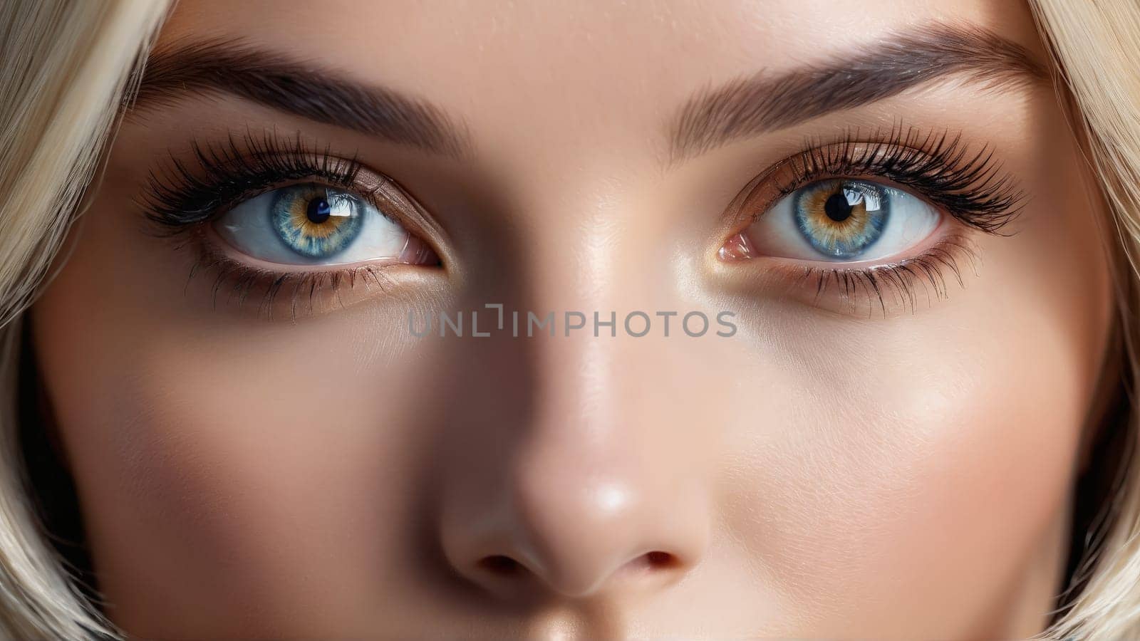 Beauty close up woman portrait