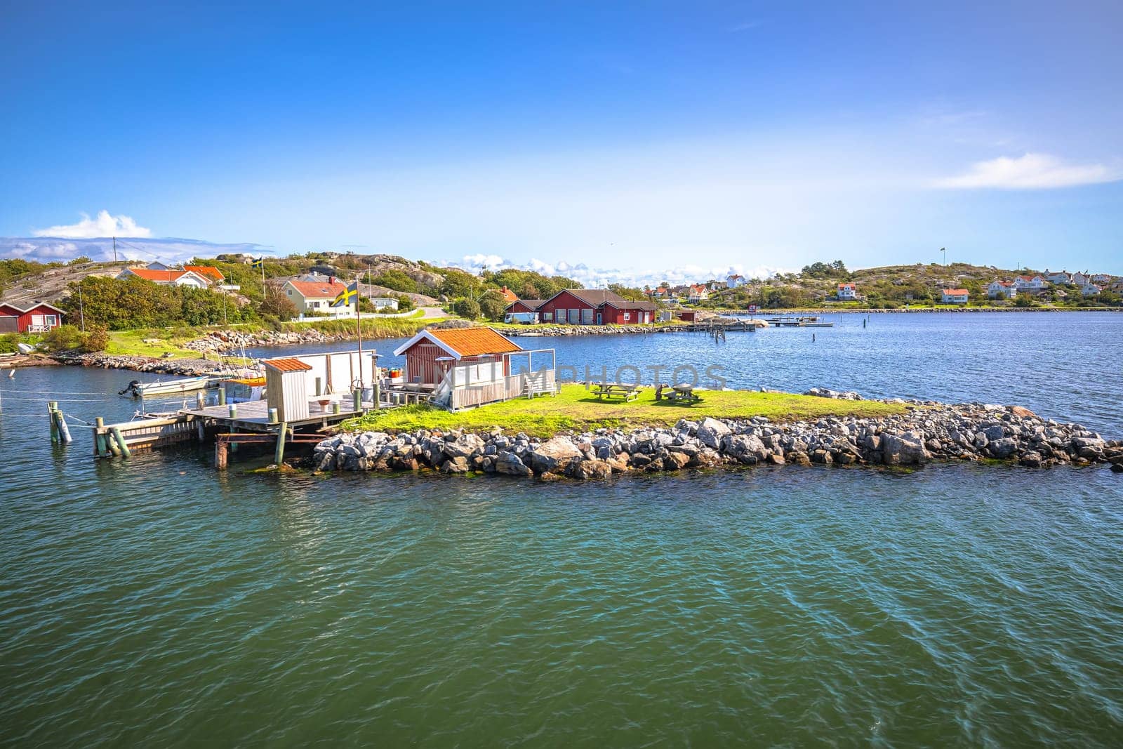Donso island in Gothenburg archipelago scenic coastline view by xbrchx