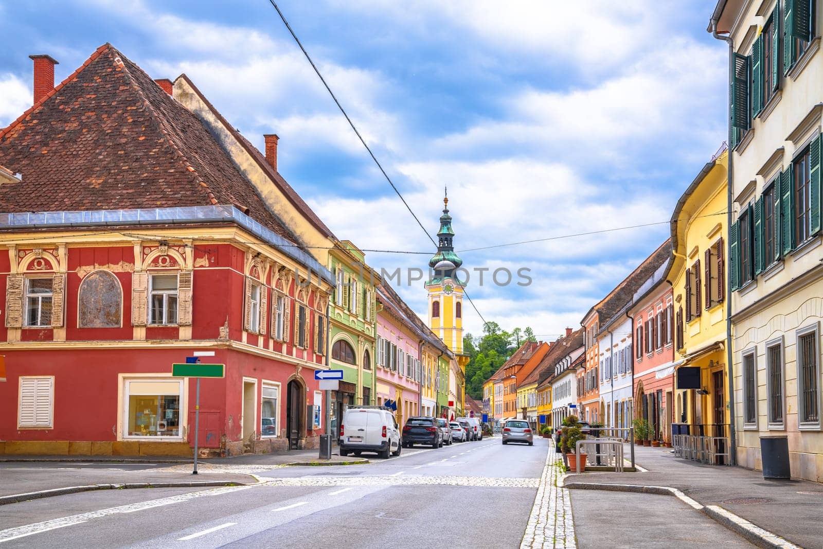 Bad Radkersburg colorful street view by xbrchx