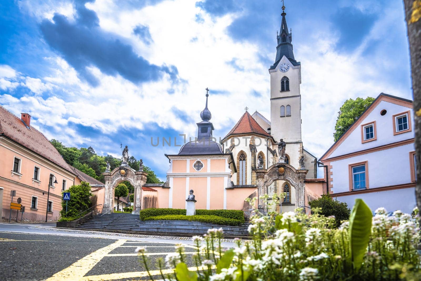 Town of Ljutomer church view by xbrchx