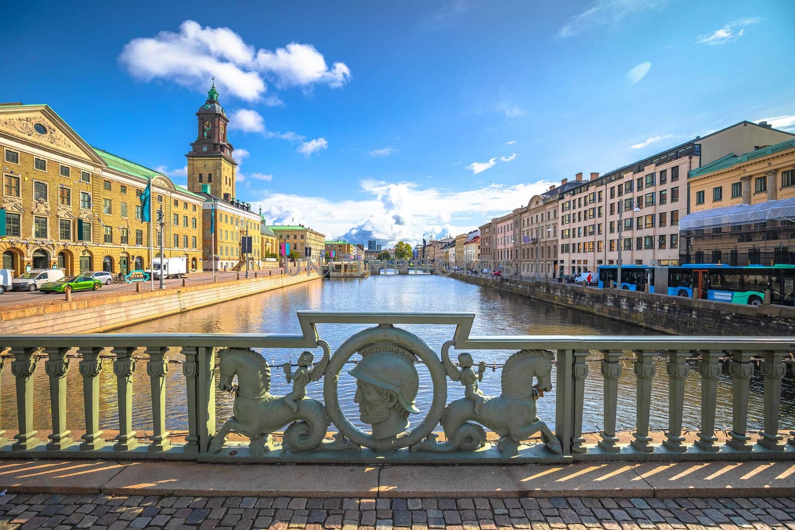 City of Gothenburg street architecture view by xbrchx