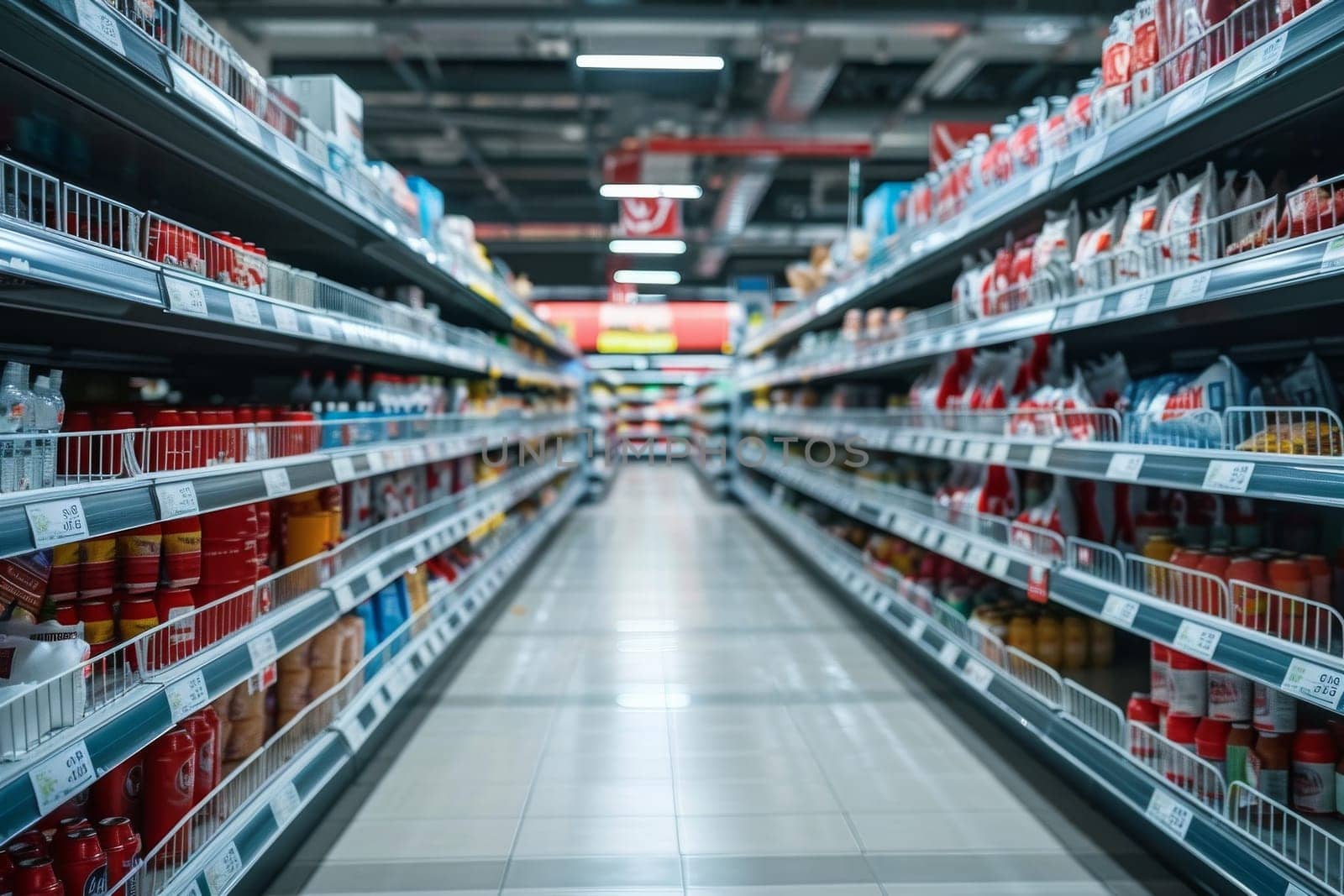 A store with a lot of food and drinks in the freezer section. The store is well lit and has a clean and organized appearance