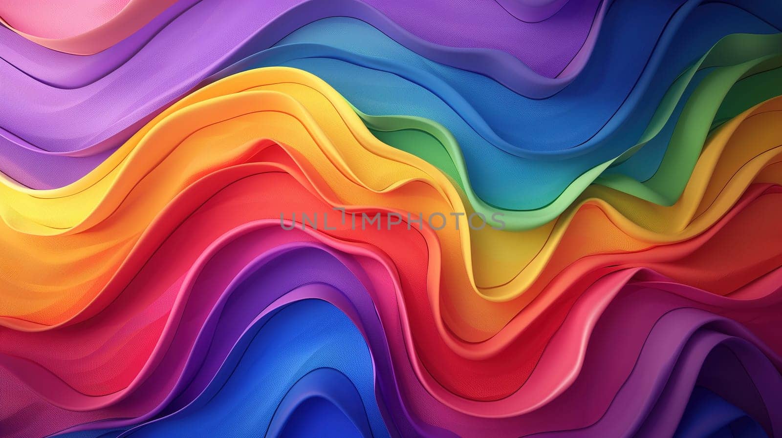 A colorful background featuring a variety of bright hues with wavy lines that create a dynamic and energetic visual effect. The blend of colors and waves gives a sense of movement and liveliness.