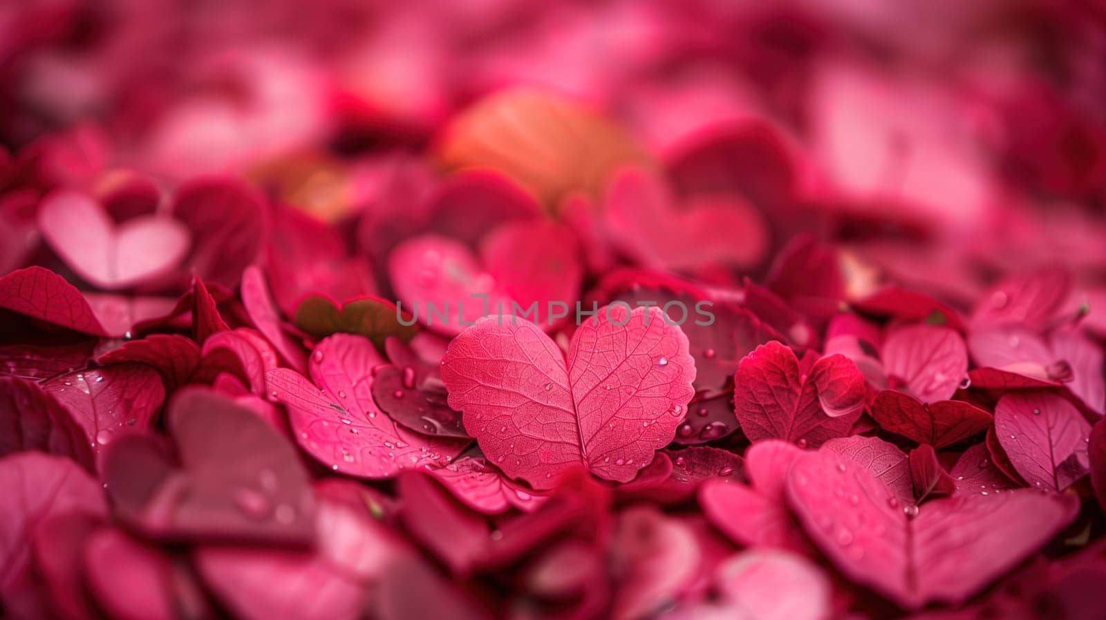 A close-up of rich, red petals captures the essence of celebration and affection during an International Mothers Day concert event. Spread across a surface, the petals create a sea of color emblematic of love and gratitude.
