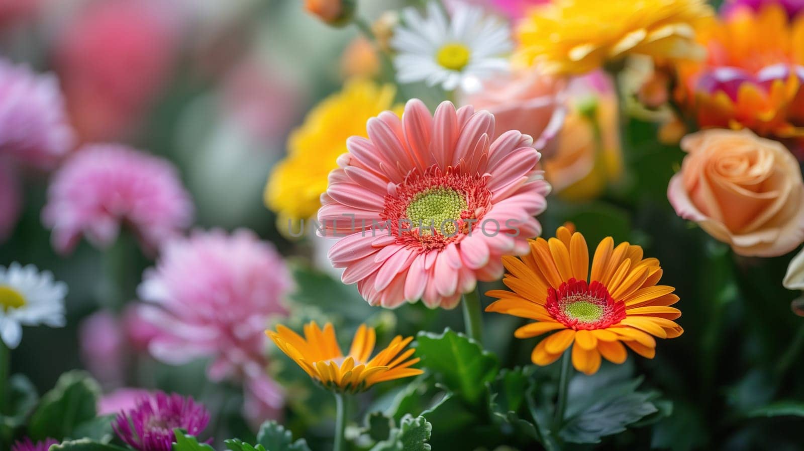 Bouquet of Flowers in Vase by TRMK