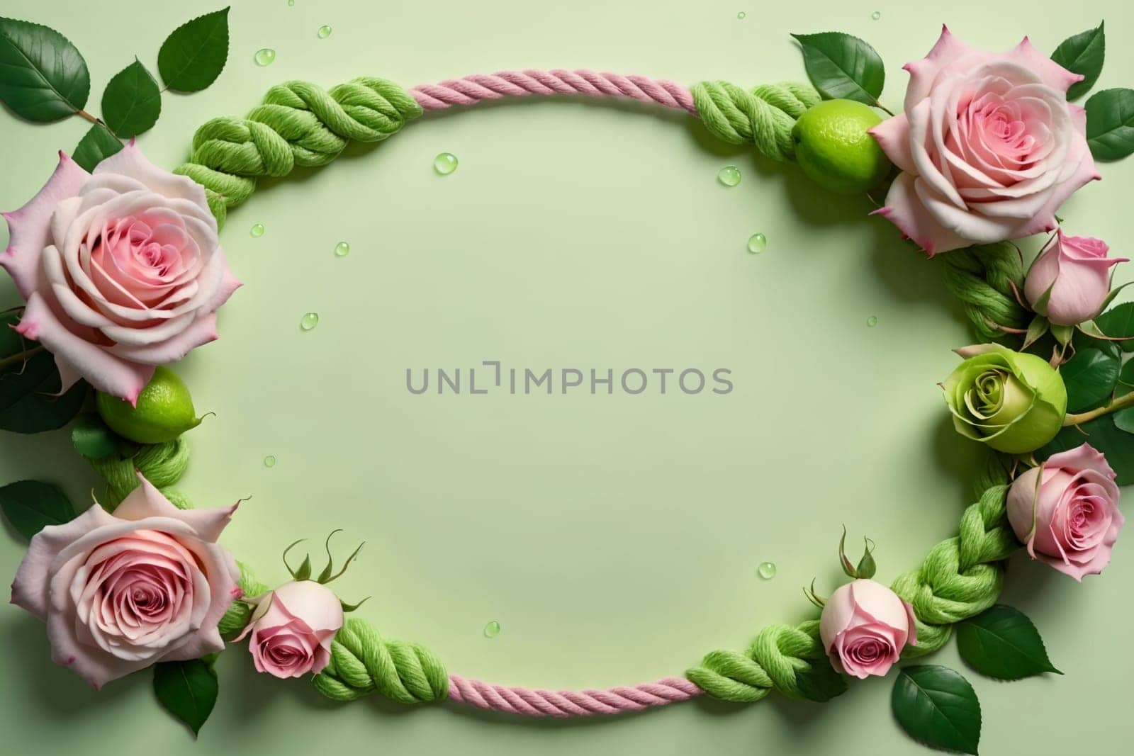 beautiful abstract background with bright flowers.