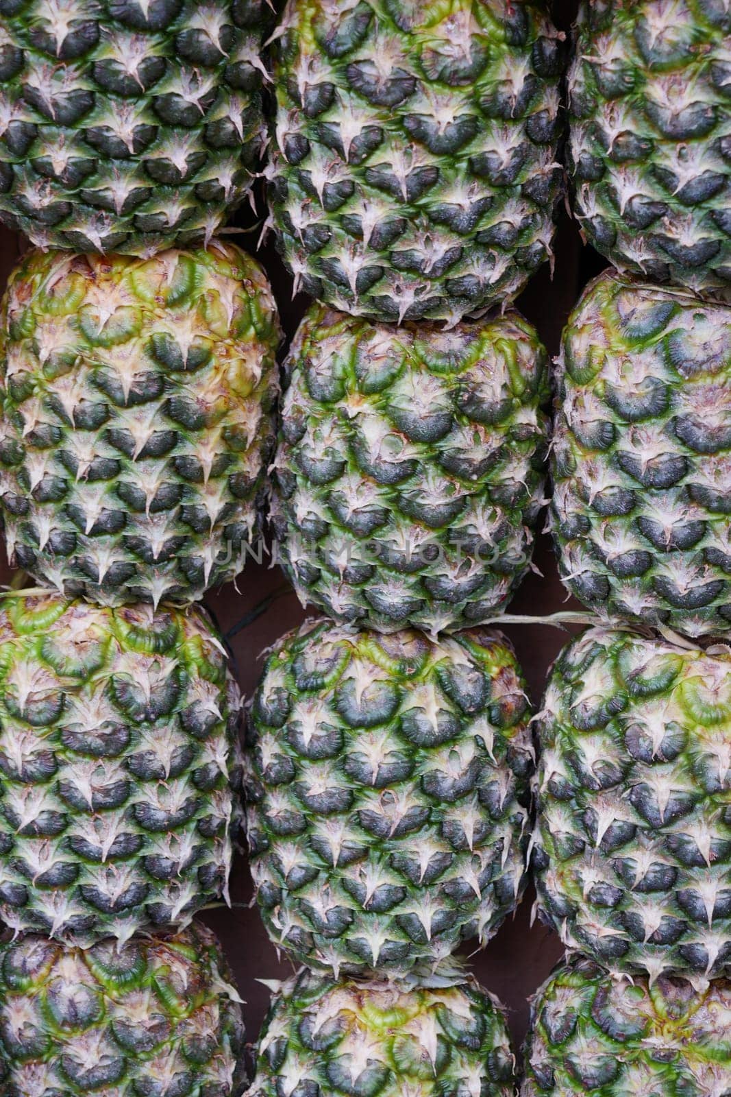 stack of fresh Pineapple background .