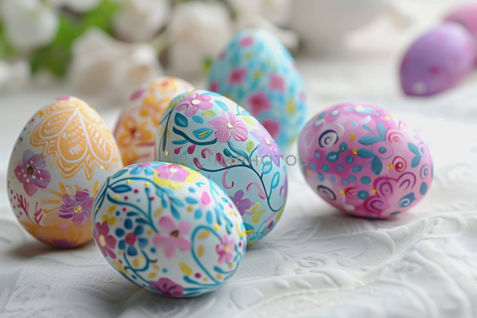 easter eggs day, DIY craft kit for painted eggs on Sun, Mar 31, 2024. by Manastrong