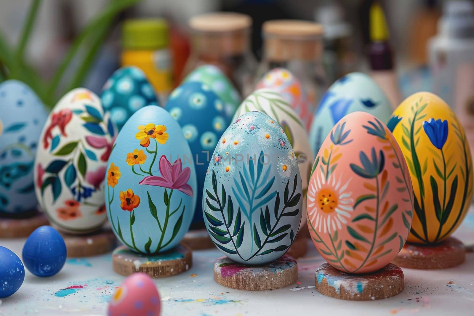 easter eggs day, DIY craft kit for painted eggs on Sun, Mar 31, 2024