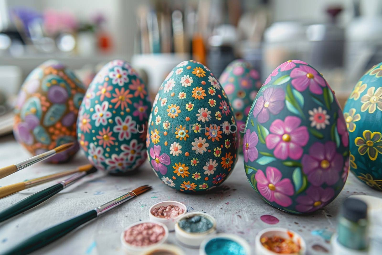 easter eggs day, DIY craft kit for painted eggs on Sun, Mar 31, 2024