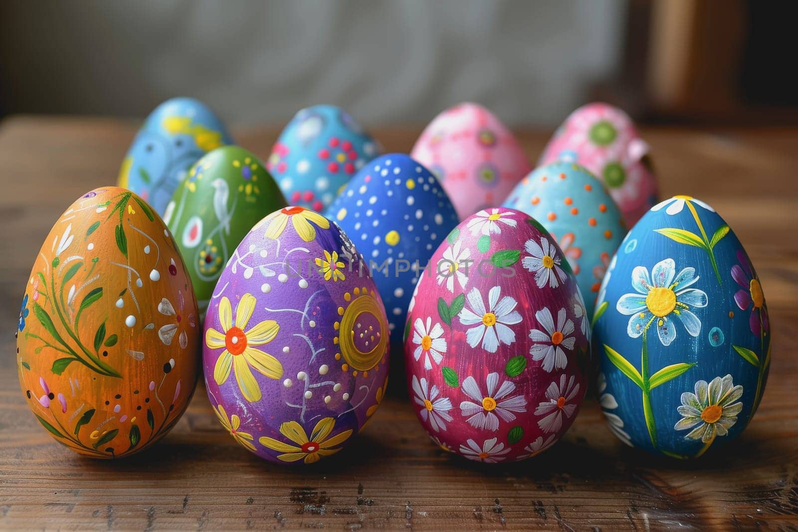 easter eggs day, DIY craft kit for painted eggs on Sun, Mar 31, 2024. by Manastrong