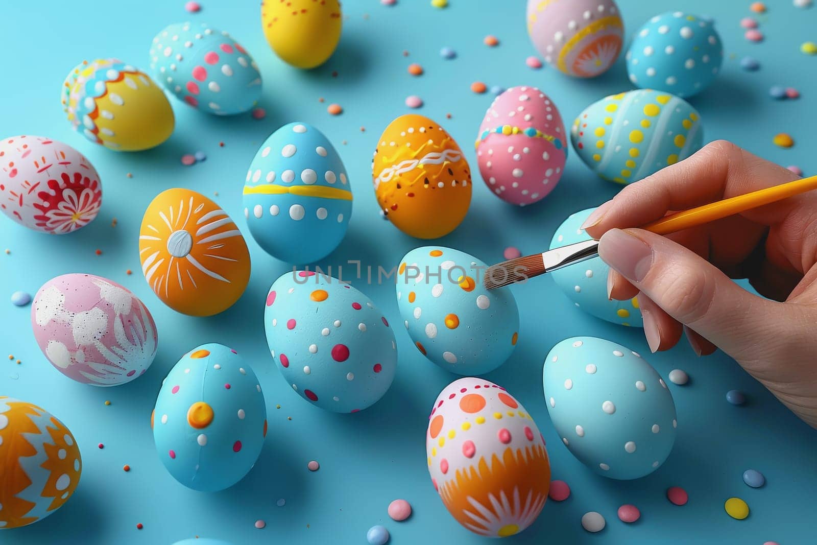 easter eggs day, DIY craft kit for painted eggs on Sun, Mar 31, 2024