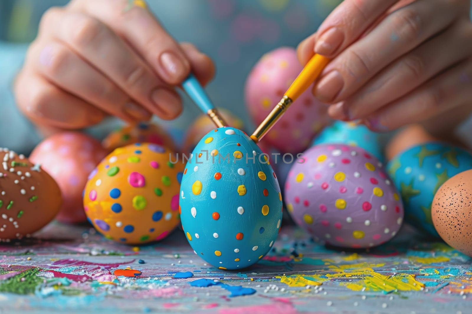 easter eggs day, DIY craft kit for painted eggs on Sun, Mar 31, 2024