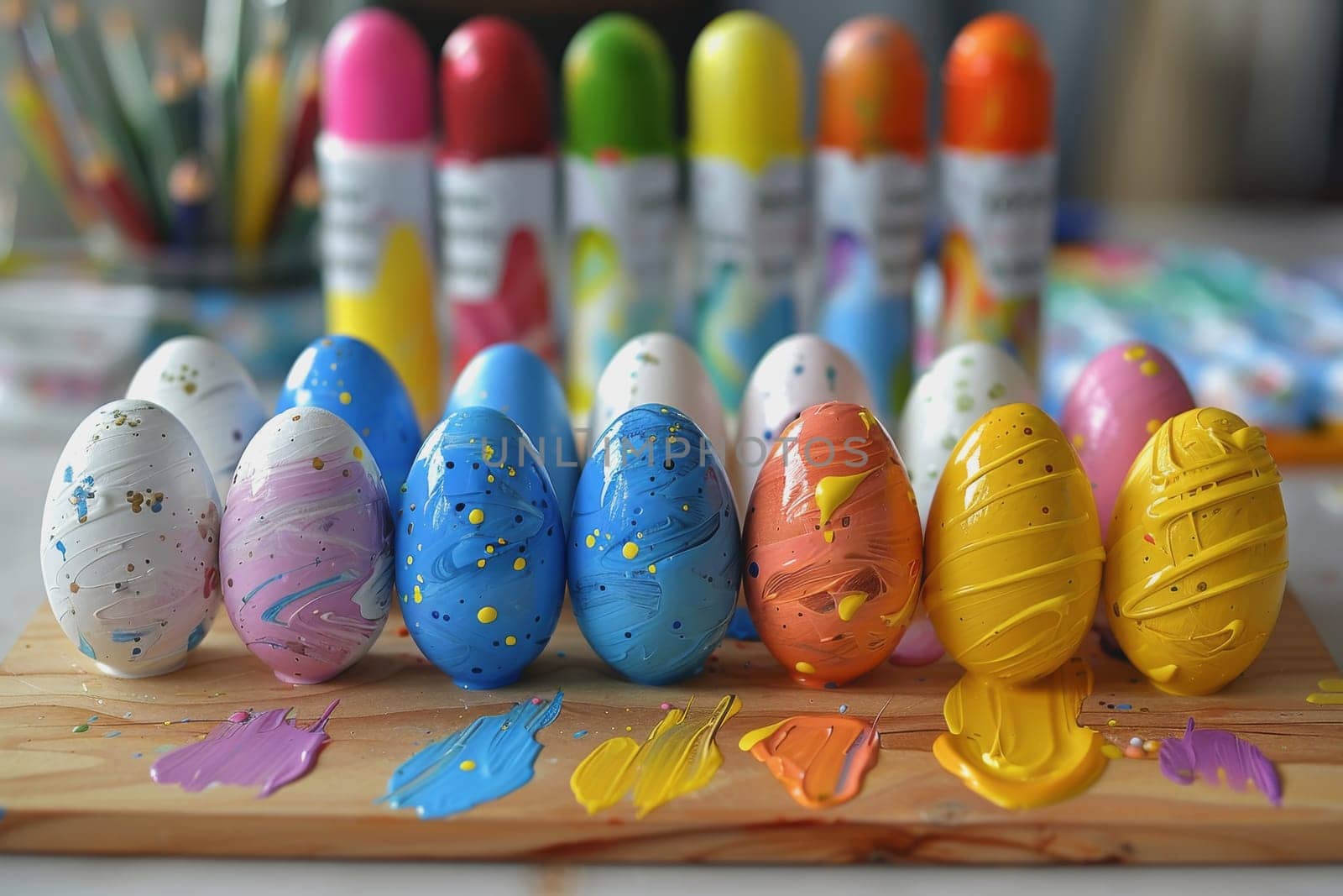 easter eggs day, DIY craft kit for painted eggs on Sun, Mar 31, 2024