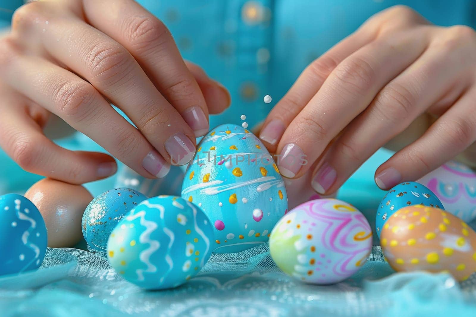 easter eggs day, DIY craft kit for painted eggs on Sun, Mar 31, 2024