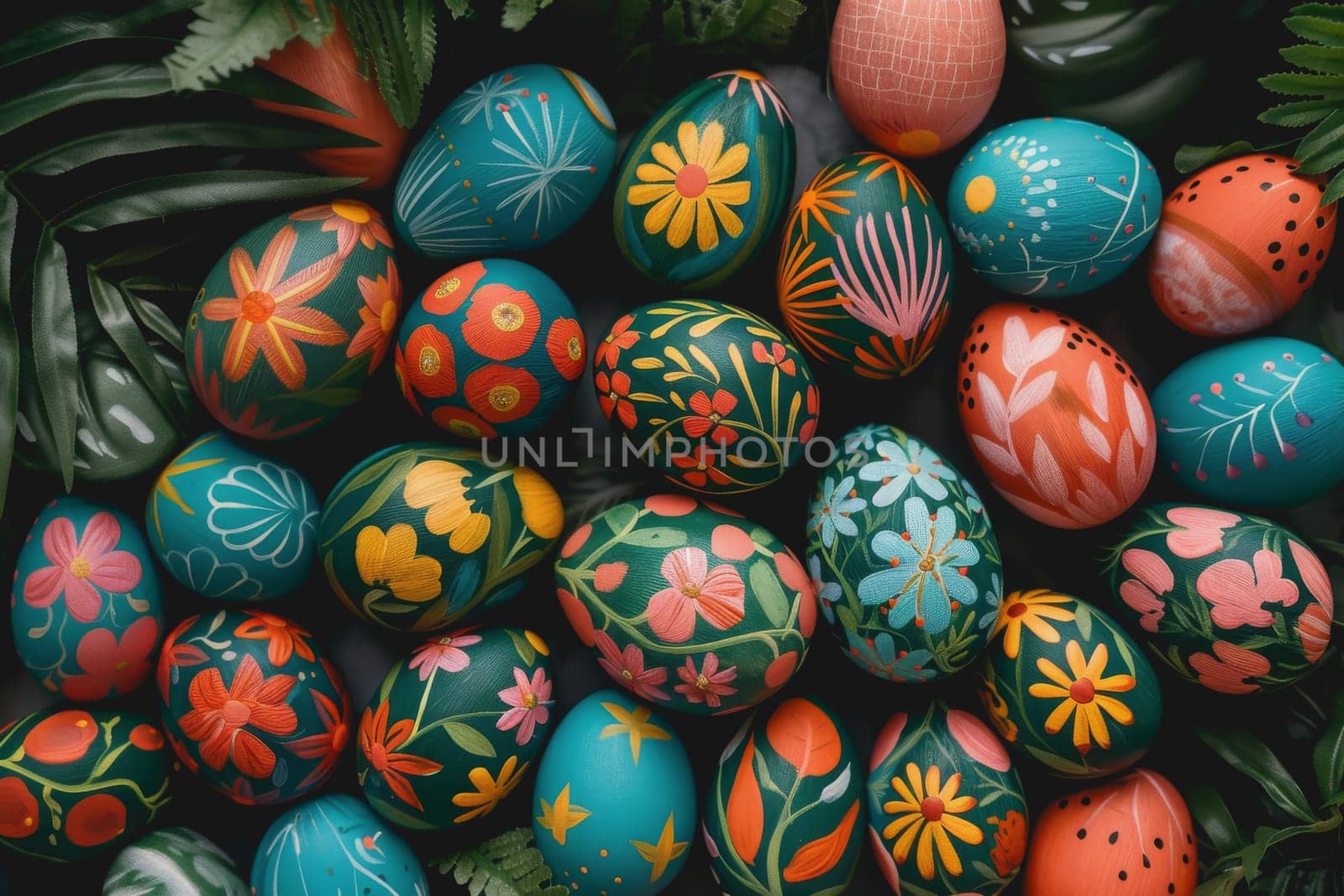 easter eggs day, DIY craft kit for painted eggs on Sun, Mar 31, 2024. by Manastrong