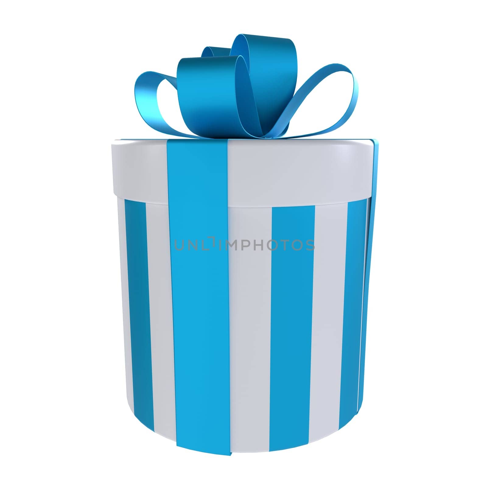 Gift Box isolated on white background. High quality 3d illustration