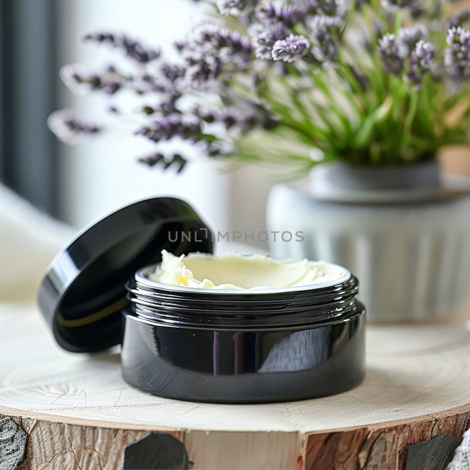 Face cream moisturiser, skincare and bodycare product, spa and organic beauty cosmetics for natural skin care routine by Anneleven