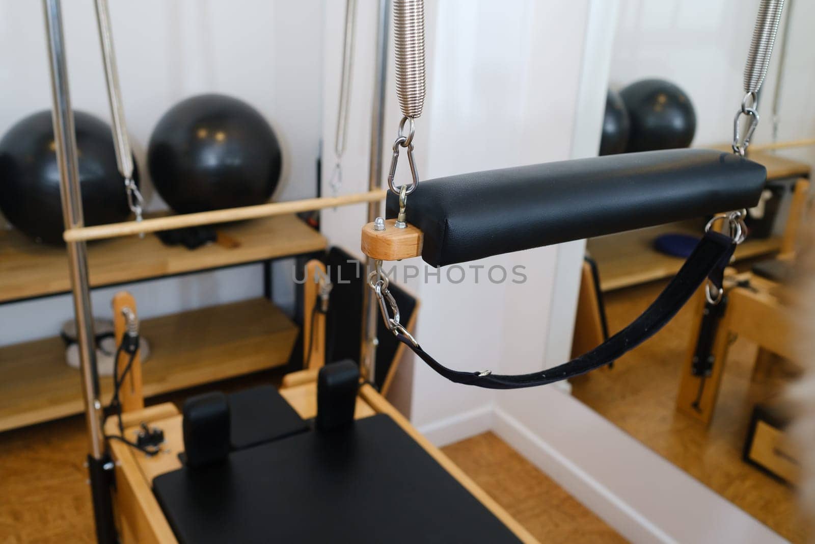 Trapeze table. Trapeze table - Pilates exercise machine.