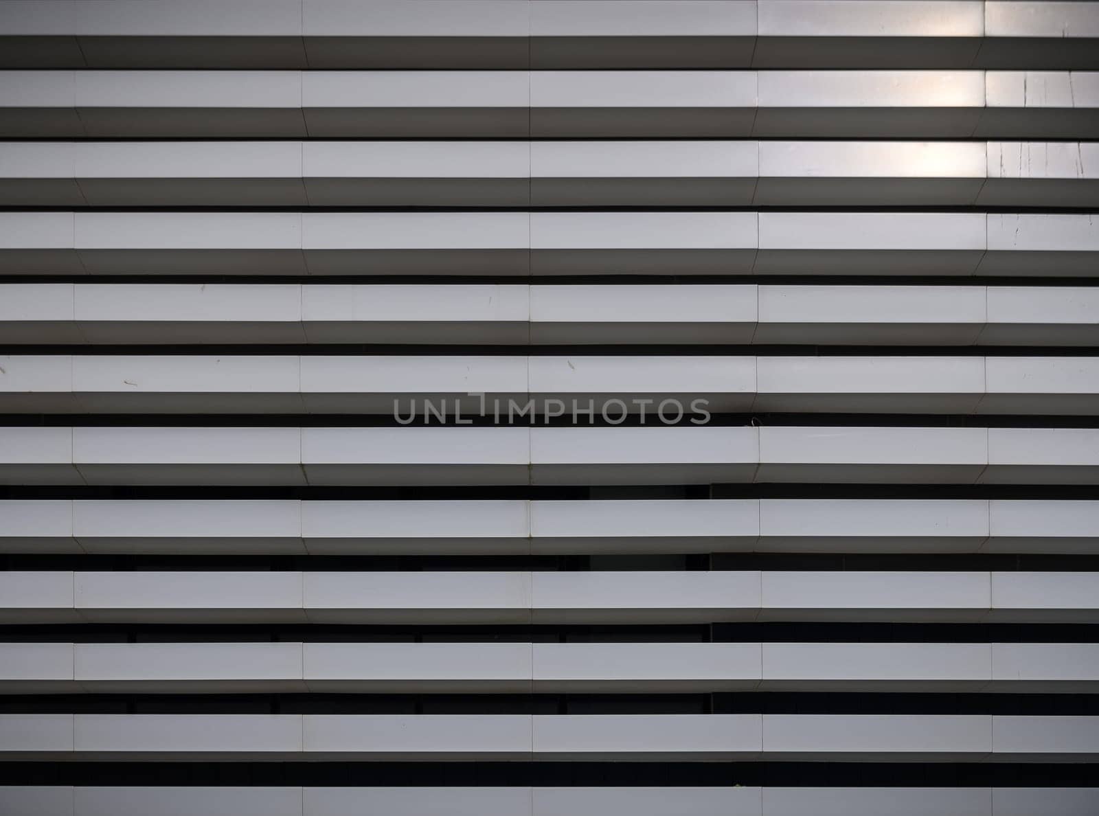 metal stripes on the window
