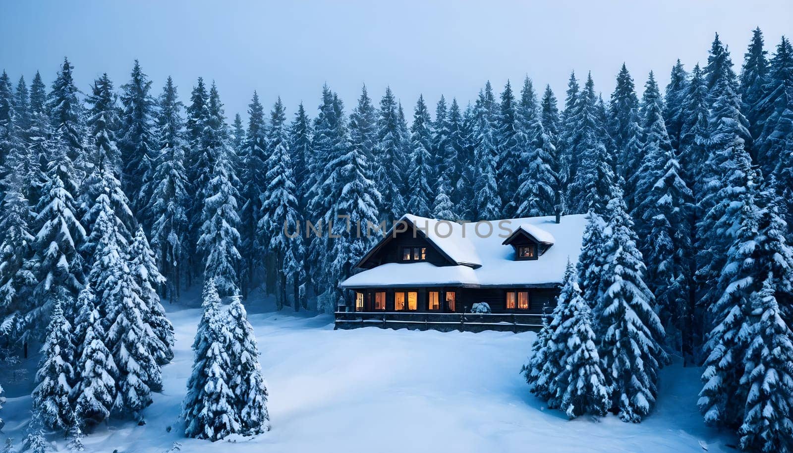 Winter Haven Cozy Retreats and Snowy Landscapes by Petrichor