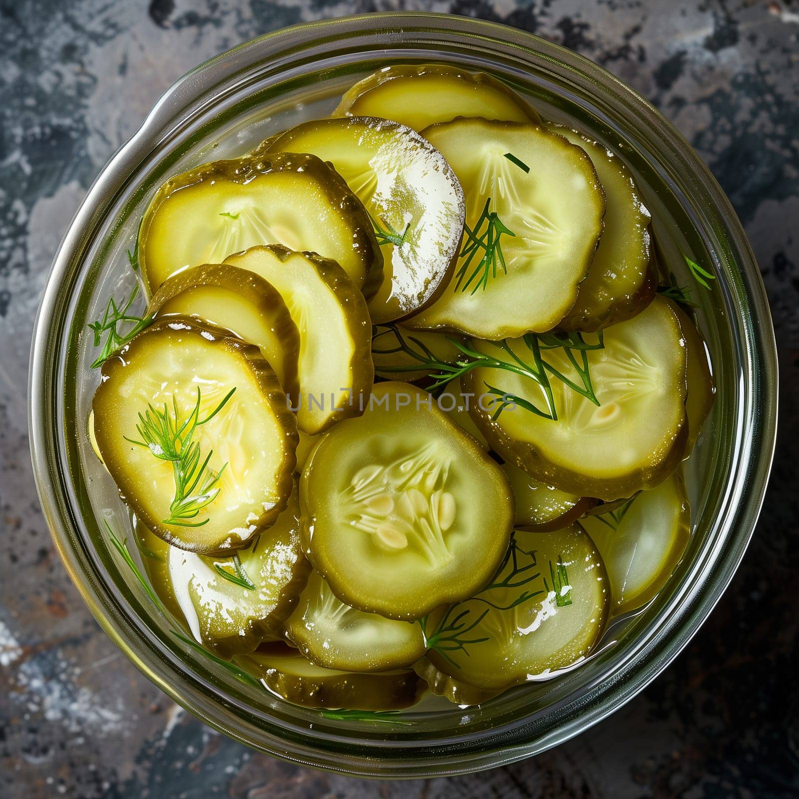 Glass Jar Filled With Sliced Cucumbers by Sd28DimoN_1976