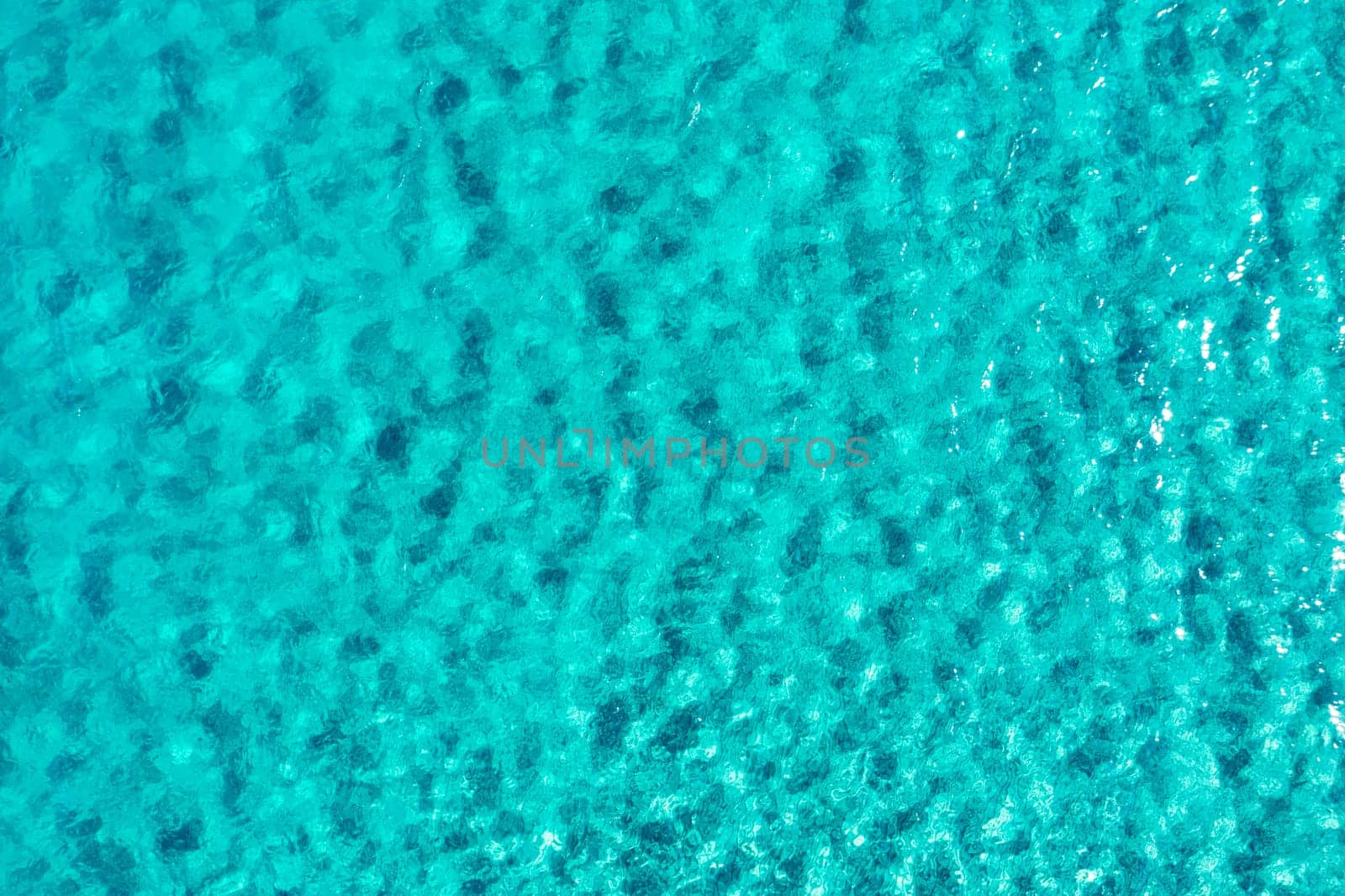 Aerial view of Baia dei Turchi, Puglia region, Italy. Turkish Bay (or Baia dei Turchi), this coast of Apulia is one of the most important ecosystems in Salento, Italy. Seacoast of Baia dei Turchi.