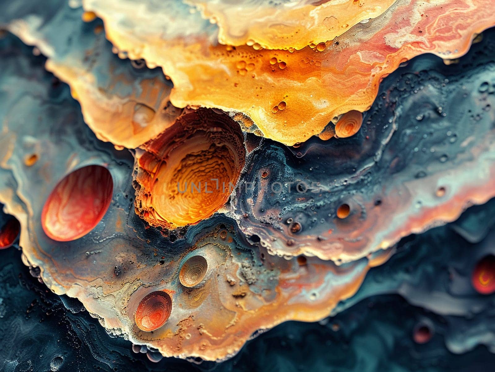 Textured surface of an alien planet by Benzoix