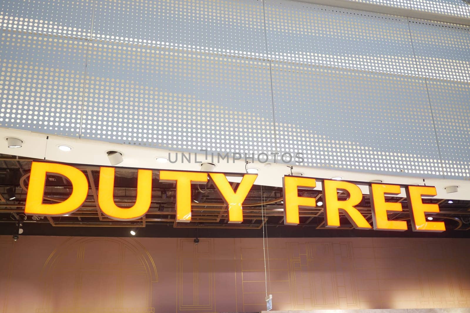 Duty Free Shop in Istanbul airport Turkey