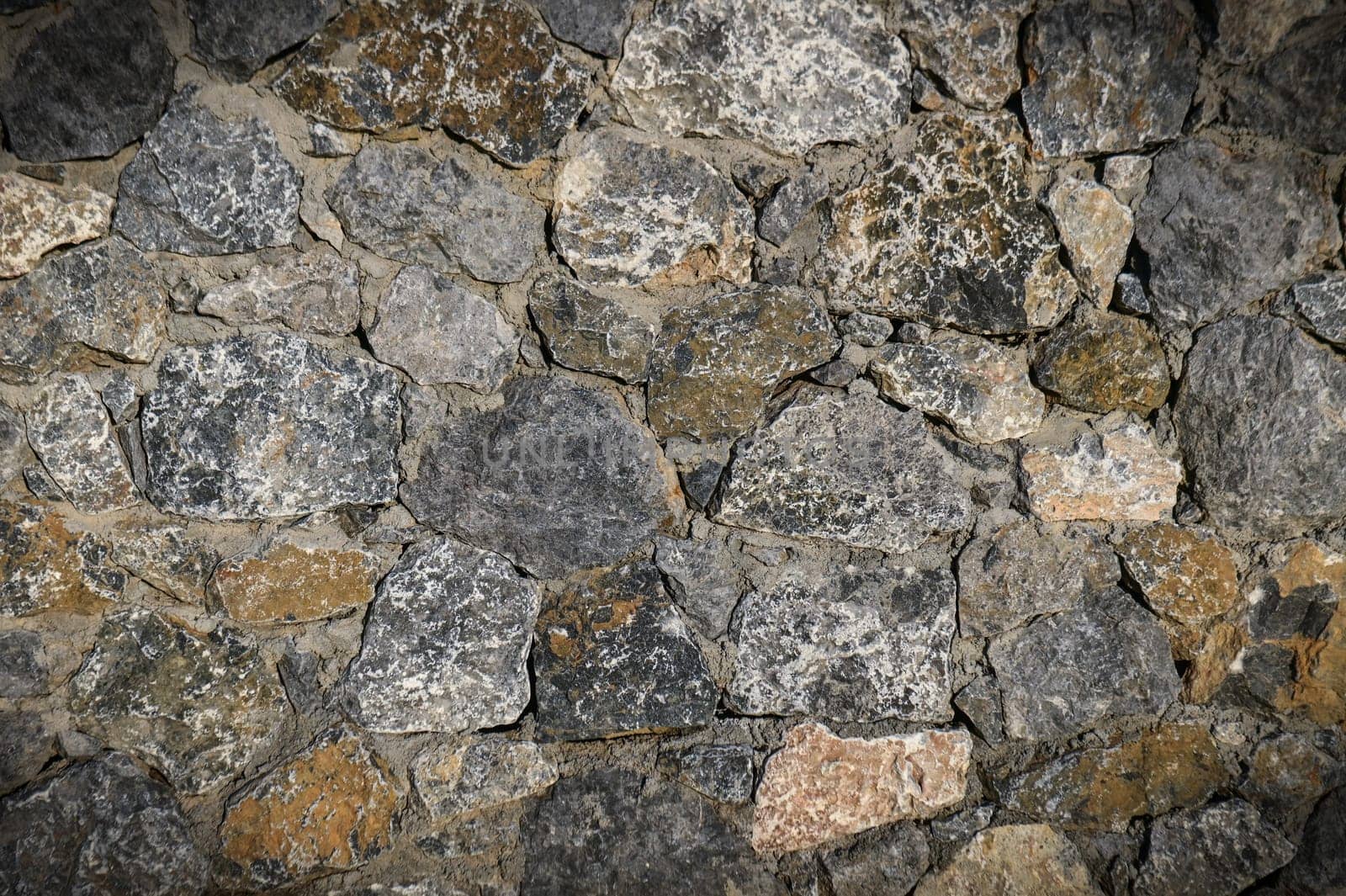 A wall constructed from genuine rock materials 1 by Mixa74