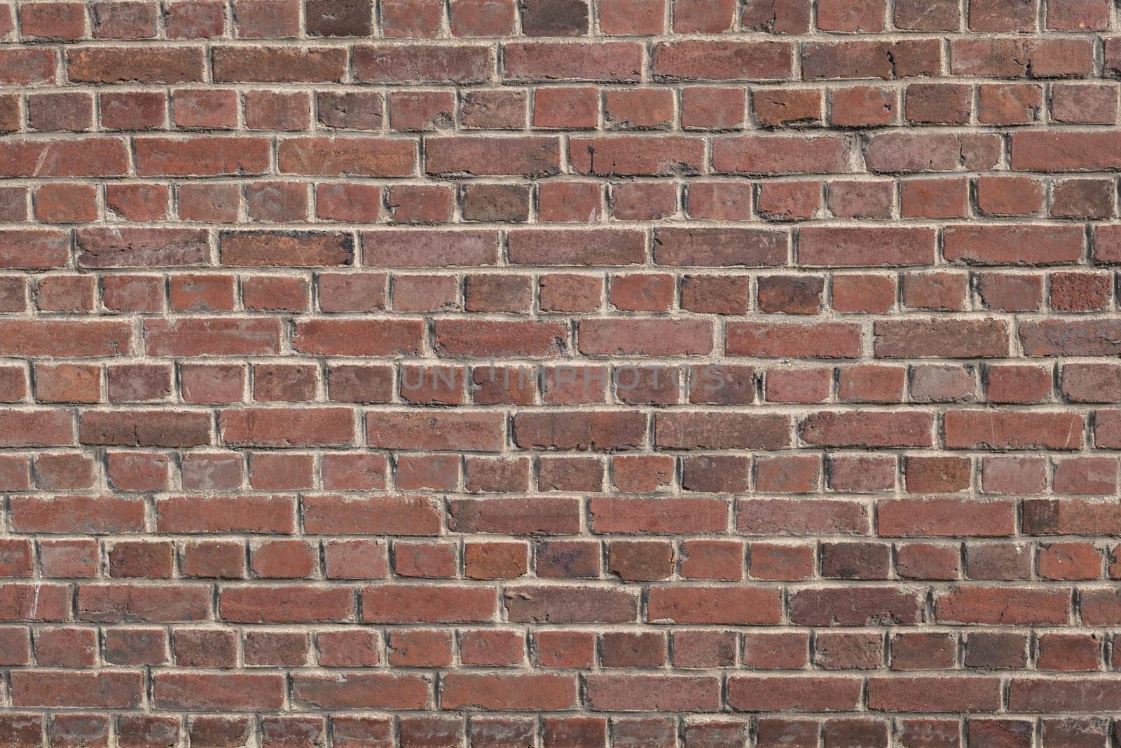 Red brick wall background grunge texture