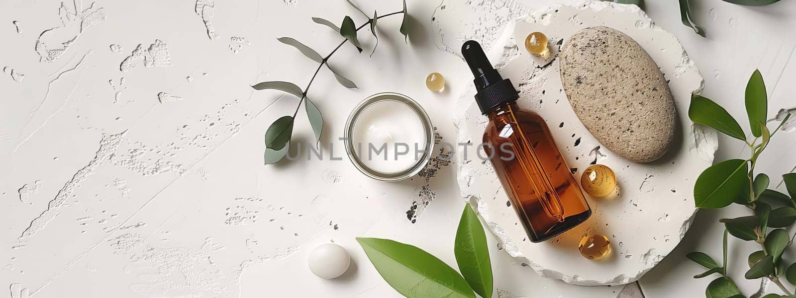 Natural herbal skin care products, medical Generative AI,