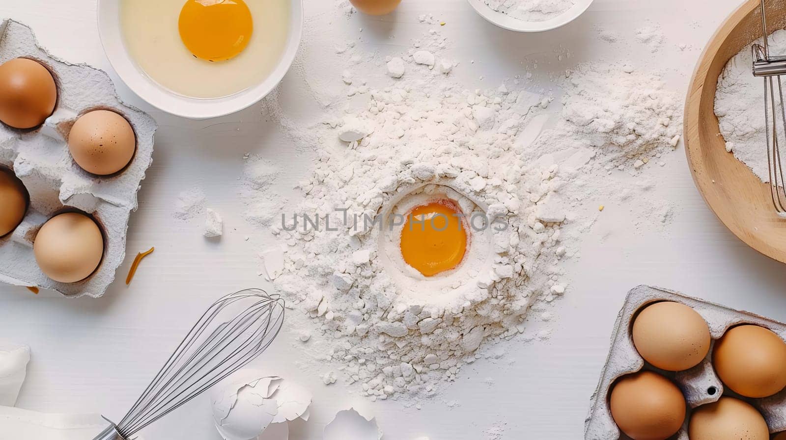 preparing for baking, food Generative AI,