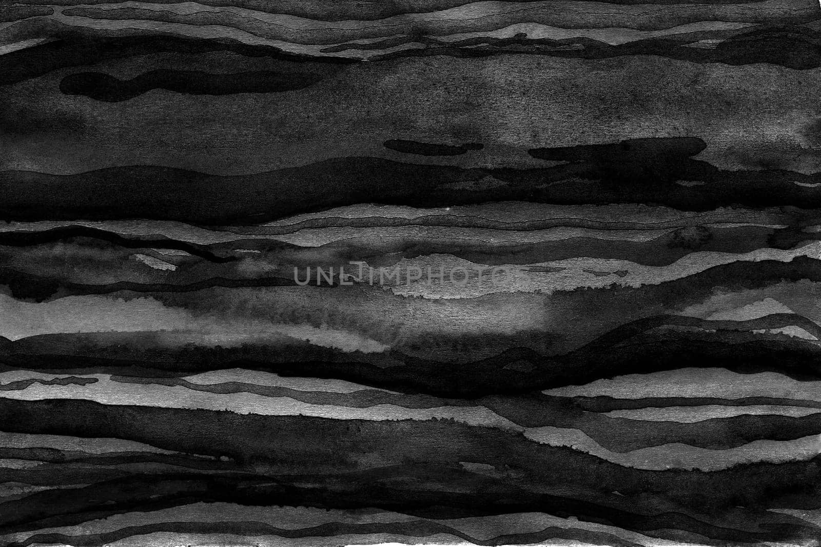 Black and white monochrome watercolor texture