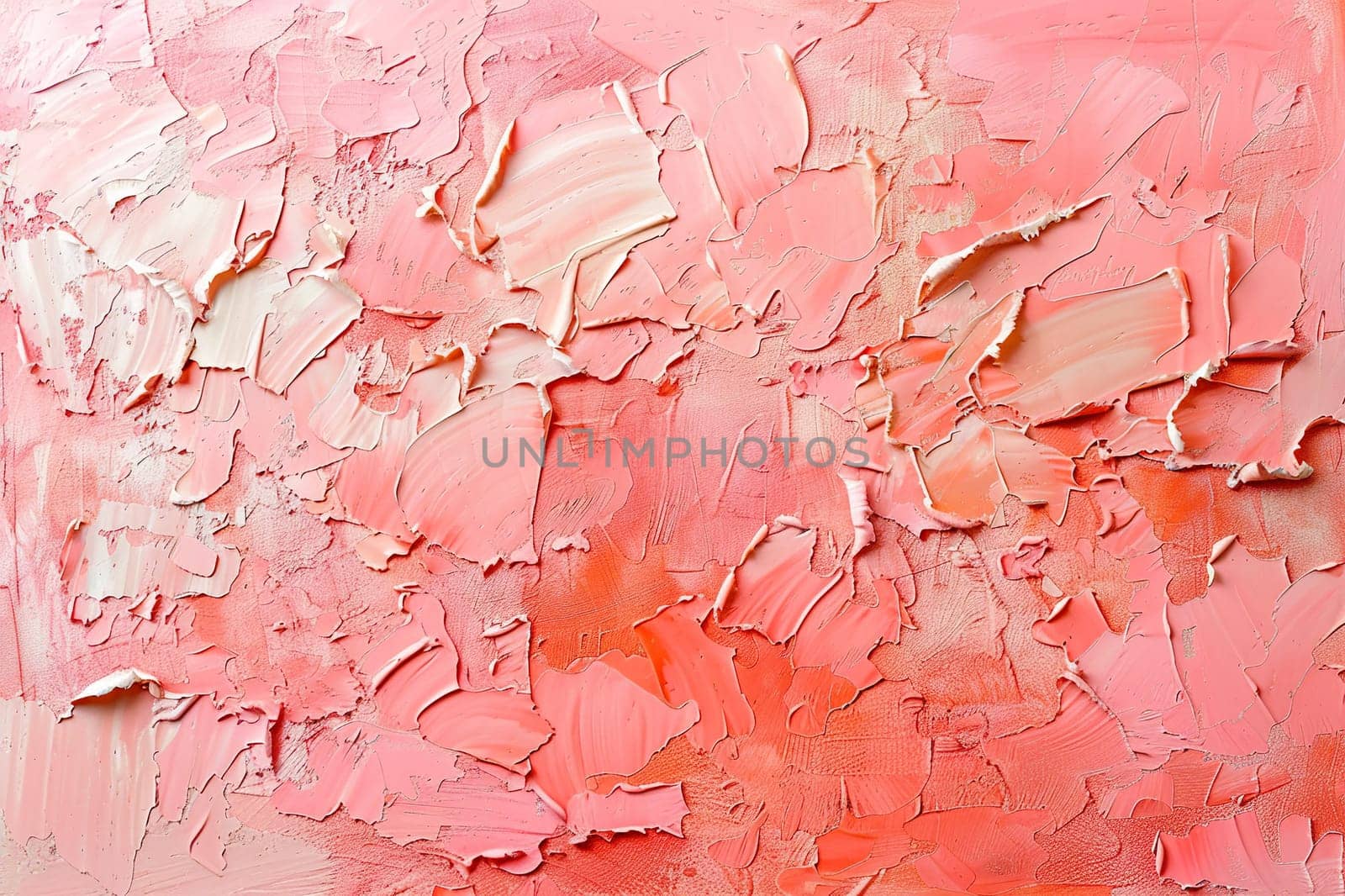 Horizontal background with aged peach paint texture.