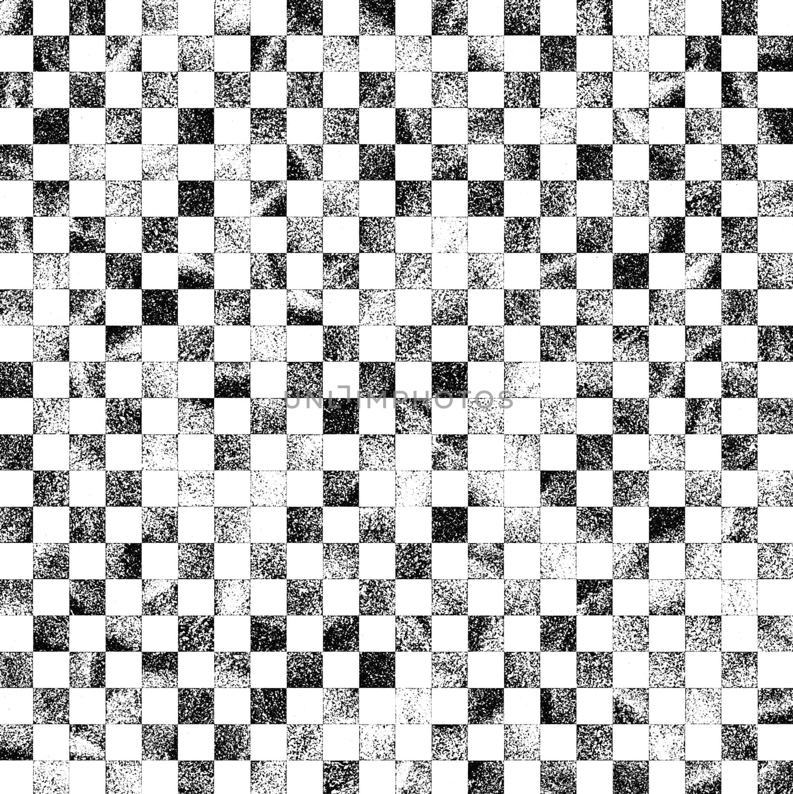 Monochrome background with a grunge chess pattern by Mastak80