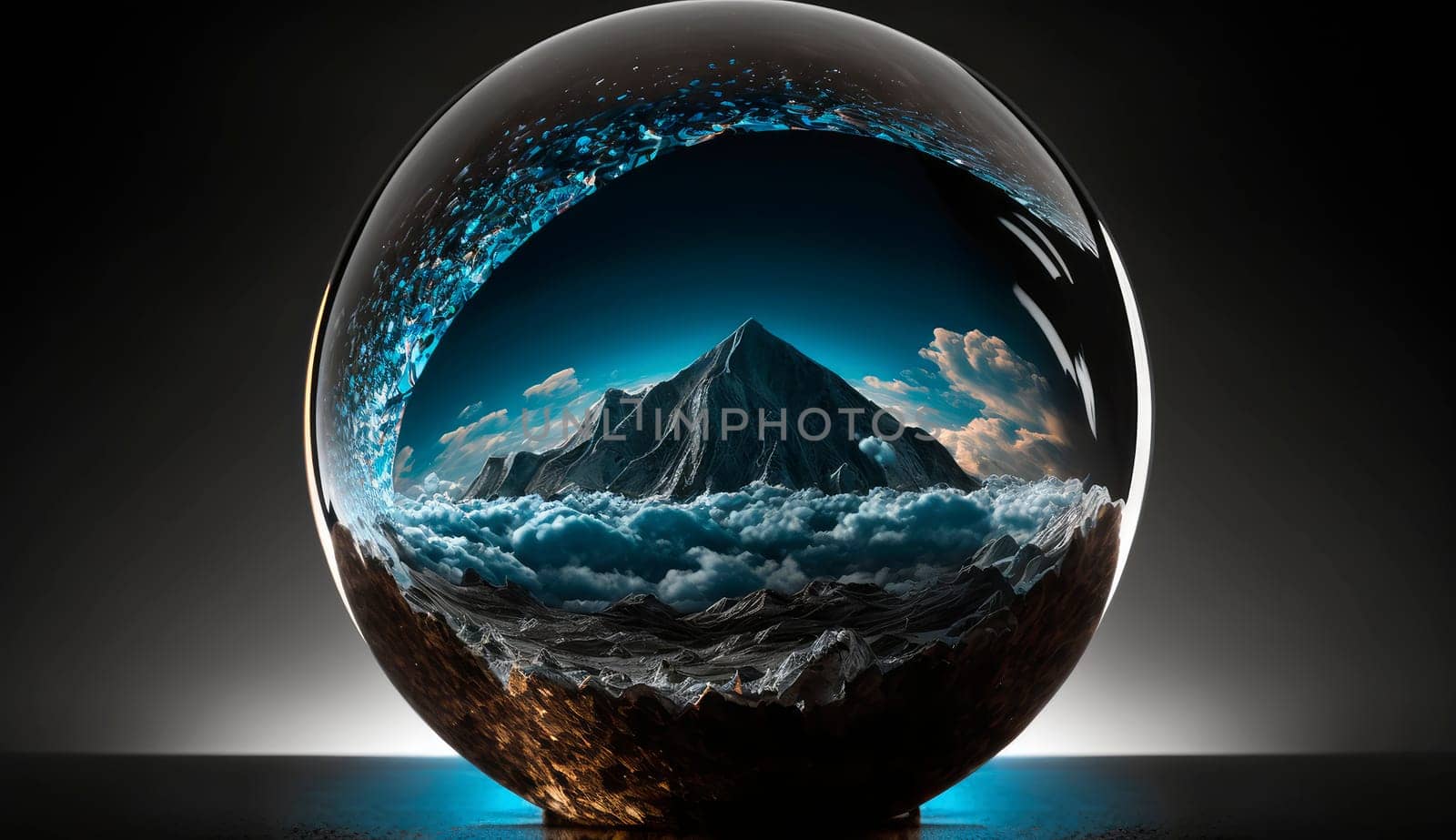 glass ball nature. by yanadjana