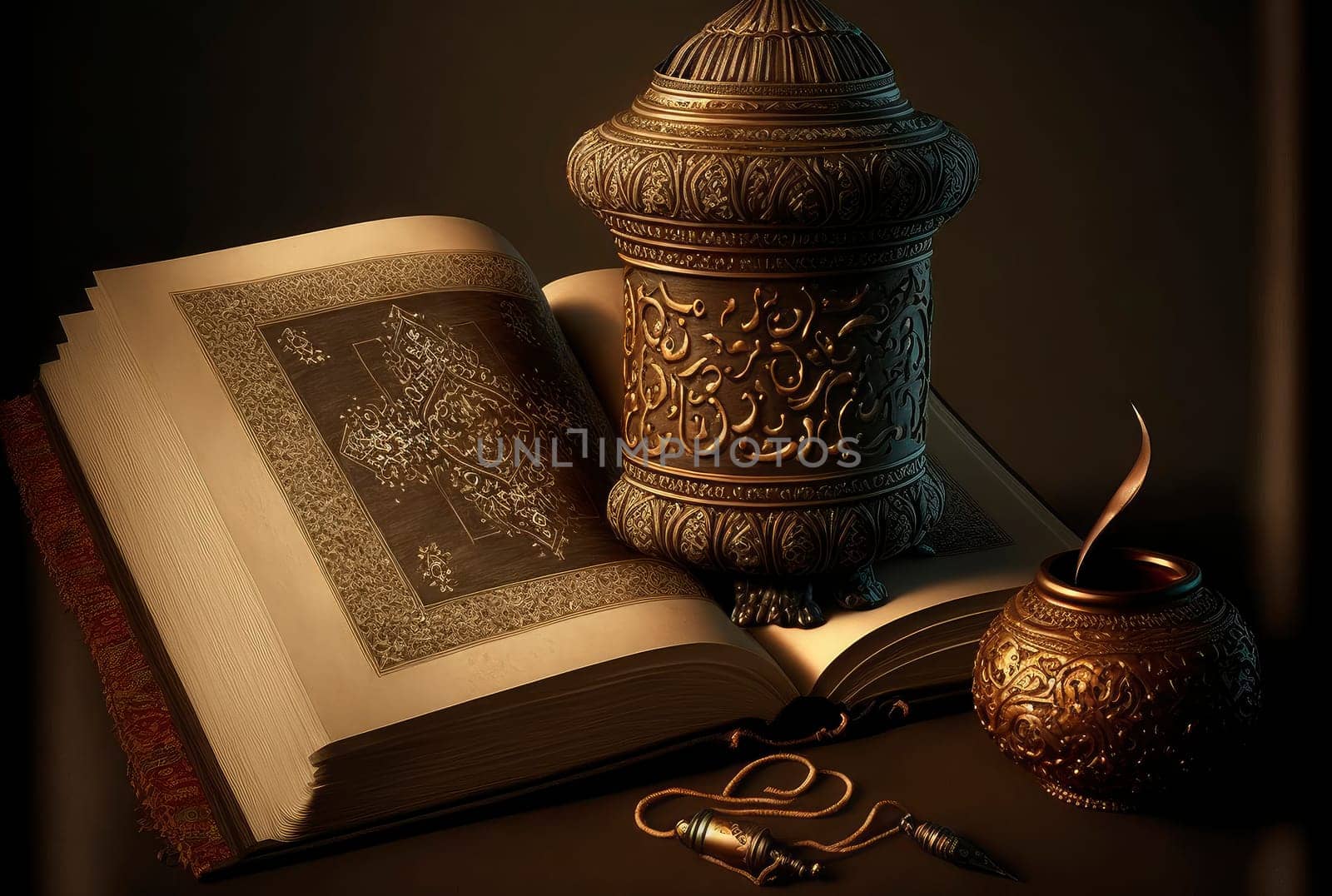 Quran ramadan islam book. by yanadjana